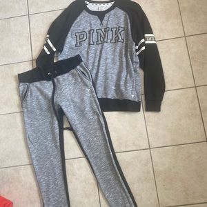 “PINK” Victoria’s Secret shirt & joggers.